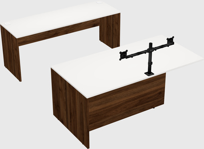 Executive parallel desk