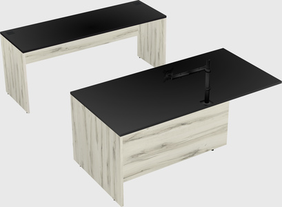 Executive parallel desk