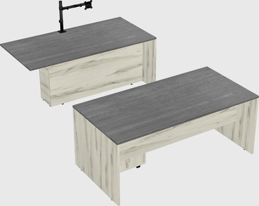 Executive parallel desk