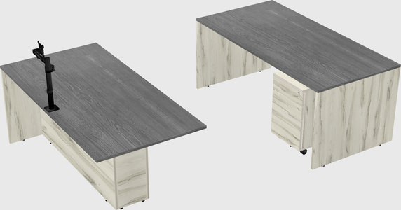 Executive parallel desk