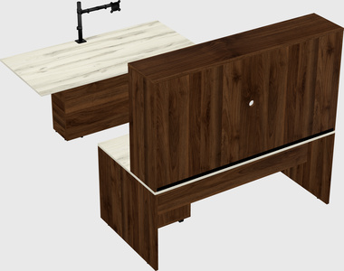 Executive parallel desk