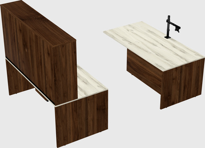 Executive parallel desk