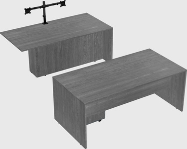 Executive parallel desk