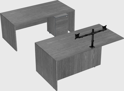 Executive parallel desk