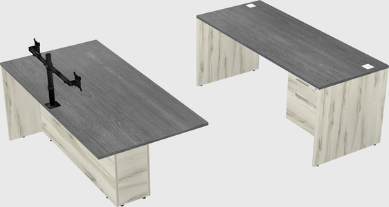 Executive parallel desk