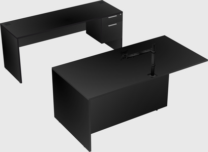 Executive parallel desk