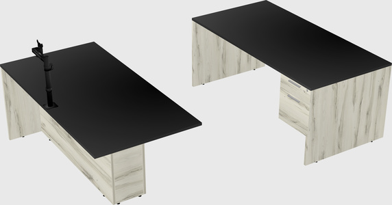 Executive parallel desk