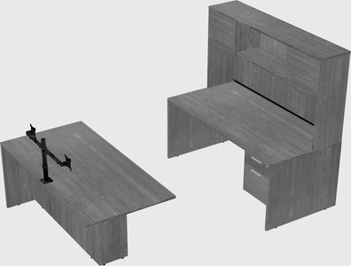 Executive parallel desk