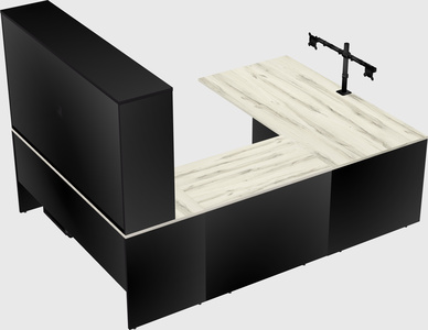 Executive u-shape desk