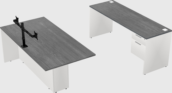 Executive parallel desk
