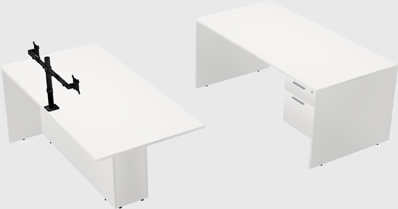Executive parallel desk
