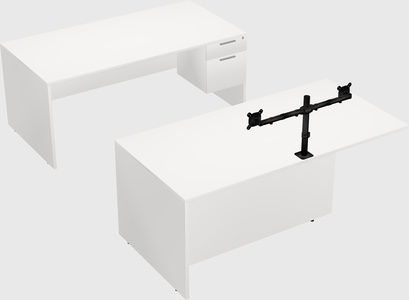 Executive parallel desk