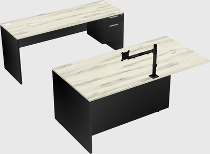 Executive parallel desk