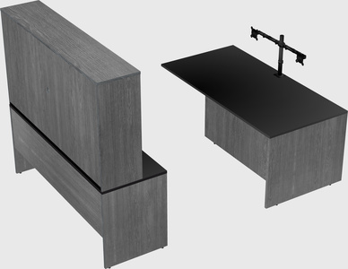 Executive parallel desk