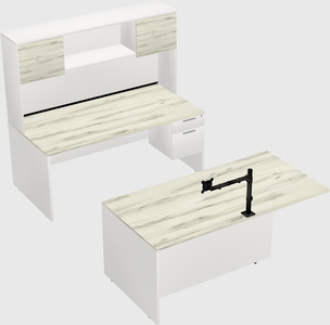 Executive parallel desk