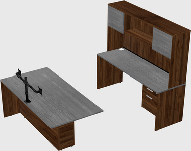 Executive parallel desk
