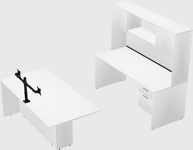 Executive parallel desk
