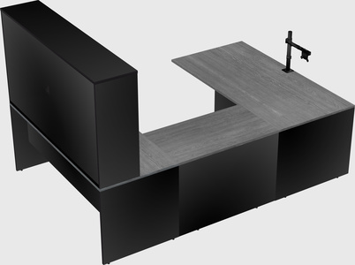 Executive u-shape desk