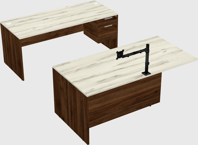 Executive parallel desk