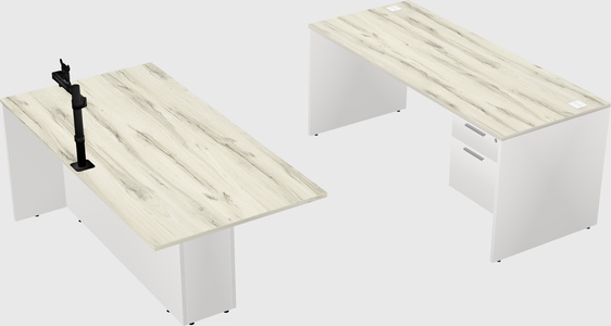 Executive parallel desk