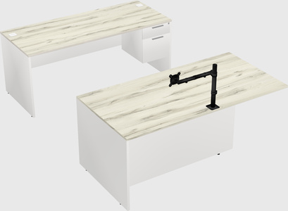 Executive parallel desk