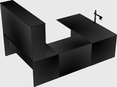 Executive u-shape desk