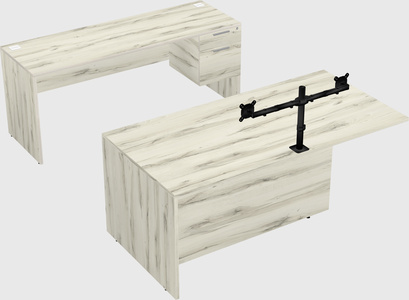 Executive parallel desk