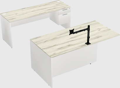 Executive parallel desk