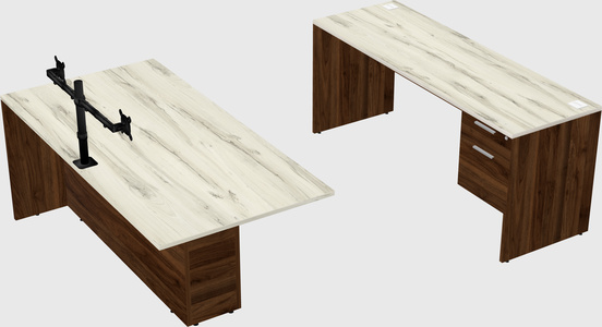 Executive parallel desk