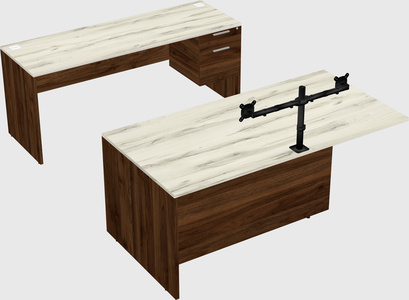 Executive parallel desk