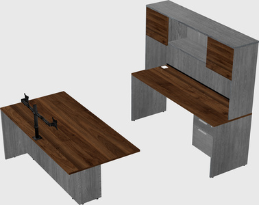 Executive parallel desk