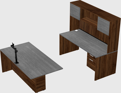 Executive parallel desk