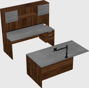 Executive parallel desk