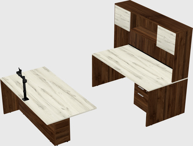 Executive parallel desk
