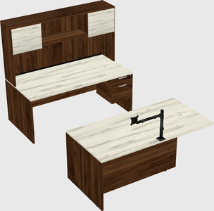 Executive parallel desk