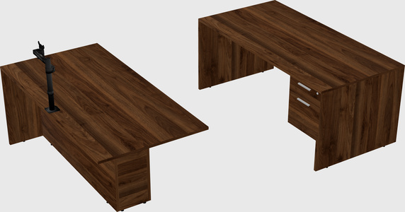 Executive parallel desk