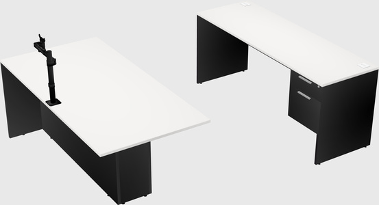 Executive parallel desk