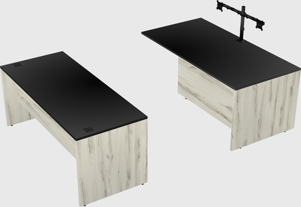 Executive parallel desk