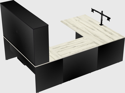 Executive u-shape desk