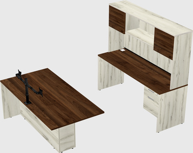 Executive parallel desk
