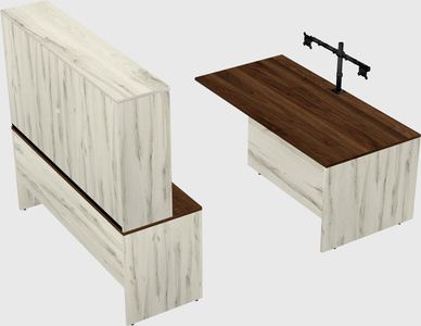 Executive parallel desk