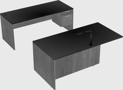 Executive parallel desk