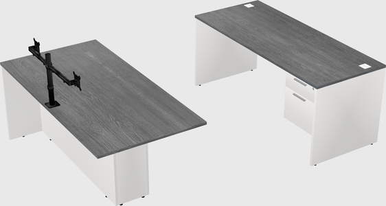Executive parallel desk