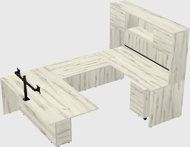Executive u-shape desk