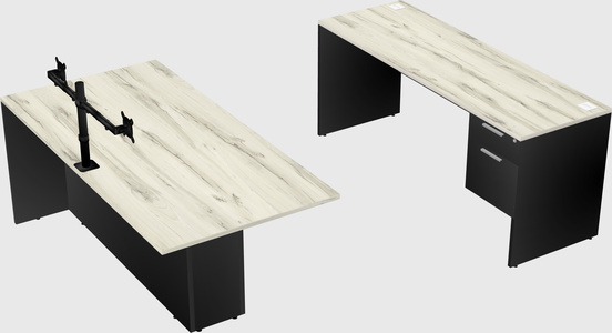 Executive parallel desk