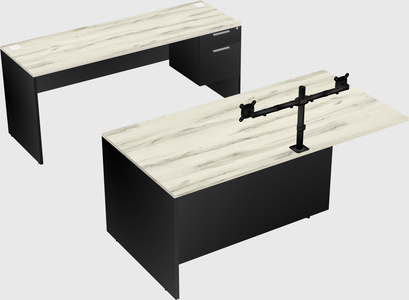 Executive parallel desk