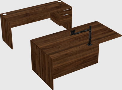 Executive parallel desk