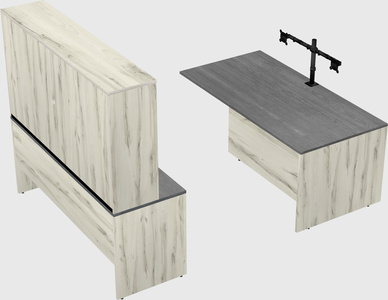 Executive parallel desk