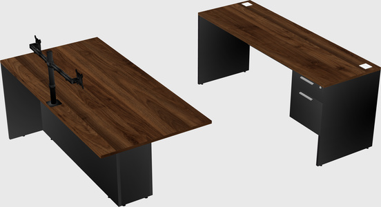 Executive parallel desk