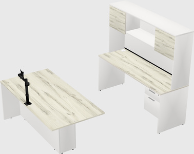 Executive parallel desk